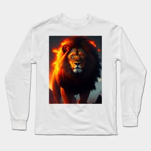 Majestic Lion Long Sleeve T-Shirt